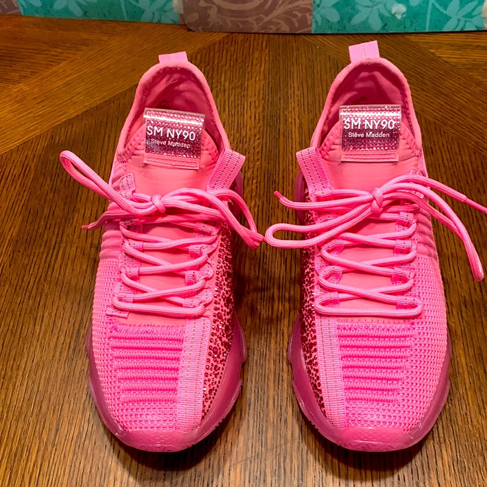 Steve Madden MAXIMA, Size: 8.5M, Hot Pink